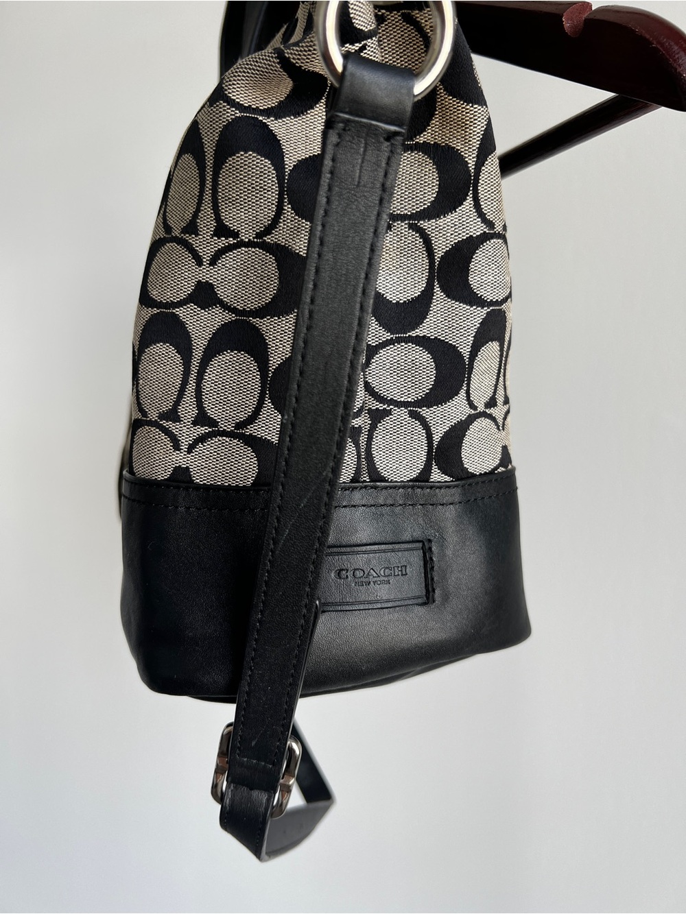 Authentic Coach Signature Handbag - Picture 7 of 11